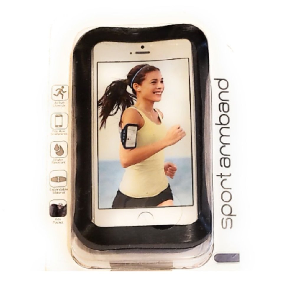 Vivitar Sport Armband Black Fits Smartphones Up To 4.7 Inch